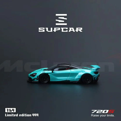 McLaren 720S Cyan Blue – SUPCAR 1:64 SC64043