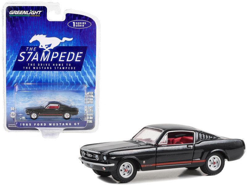 1965 Ford Mustang GT in Raven Black GL13340-A