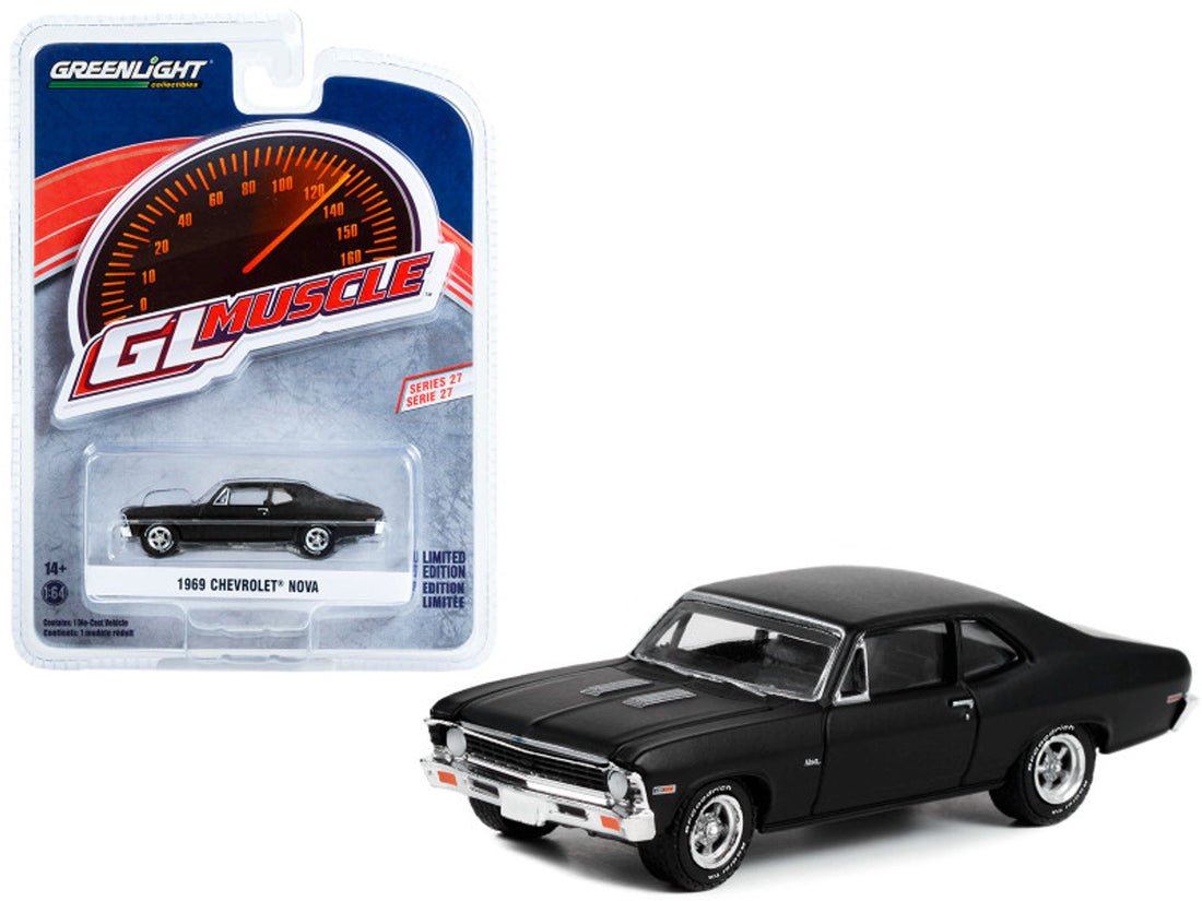 1969 Chevrolet Nova Custom Matt Black