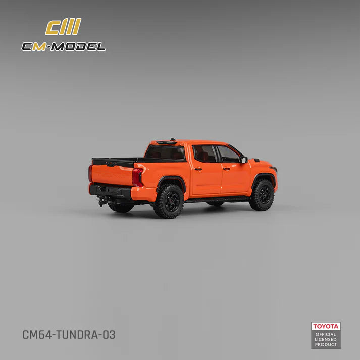 (PRE-ORDER 2026) Toyota Tundra TRD orange – CM Model 1:64 CM64-Tundra-03
