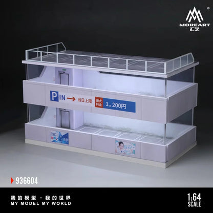Japanese Parking Building Scene D – MoreArt 1:64 MO936604