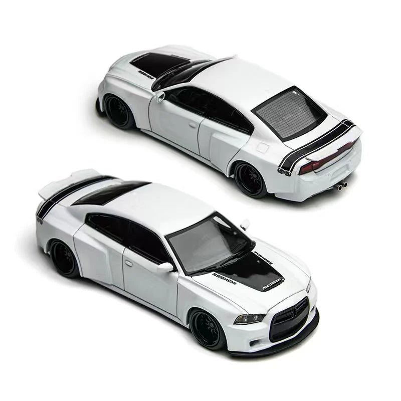 Charger « Brawler » blanche TimeMicro × PSC Design 1:64 TM648205