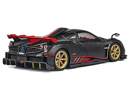 Pagani Imola, Black Carbon with Italian Flag Stripes (CM64-IMOLA-04)