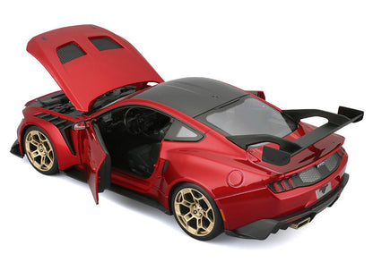 Maisto 1:18 2025 Ford Mustang GTD – Rouge métallisé – Special Edition – 31468RD