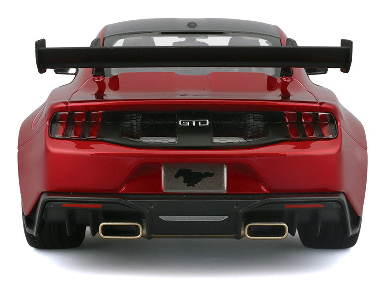 Maisto 1:18 2025 Ford Mustang GTD – Rouge métallisé – Special Edition – 31468RD