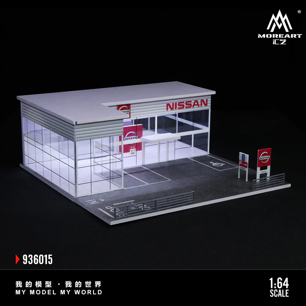 MoreArt 1/64-SHOWROOM NISSAN SHOP MO936015