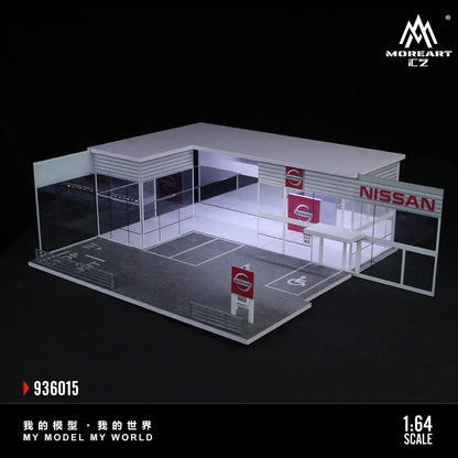 MoreArt 1/64-SHOWROOM NISSAN SHOP MO936015