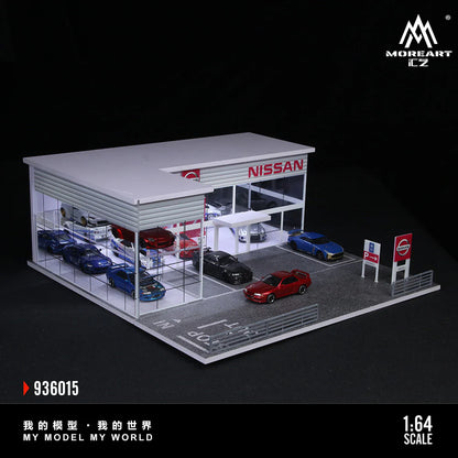 MoreArt 1/64-SHOWROOM NISSAN SHOP MO936015