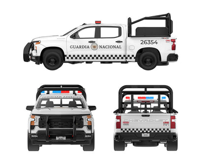 2023 Chevrolet Silverado Police Mexico GUARDIA NACIONAL GL51745-A