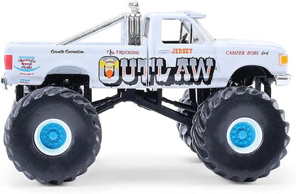 GreenLight 1:64 Kings of Crunch Série 16 – Jersey Outlaw – Ford F-150 1988 – Édition limitée GL49160-C