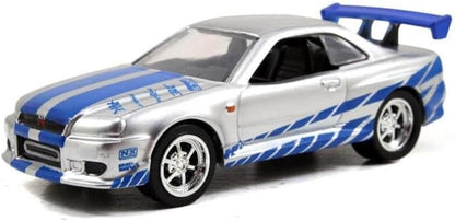 JADA 1:55 FAST &amp; FURIOUS BUILD N COLLECT NISSAN SKYLINE GT-R