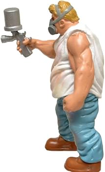 Custom Van Go Figure White - American Diorama 1:18 Musclemen Series II - AD-23811