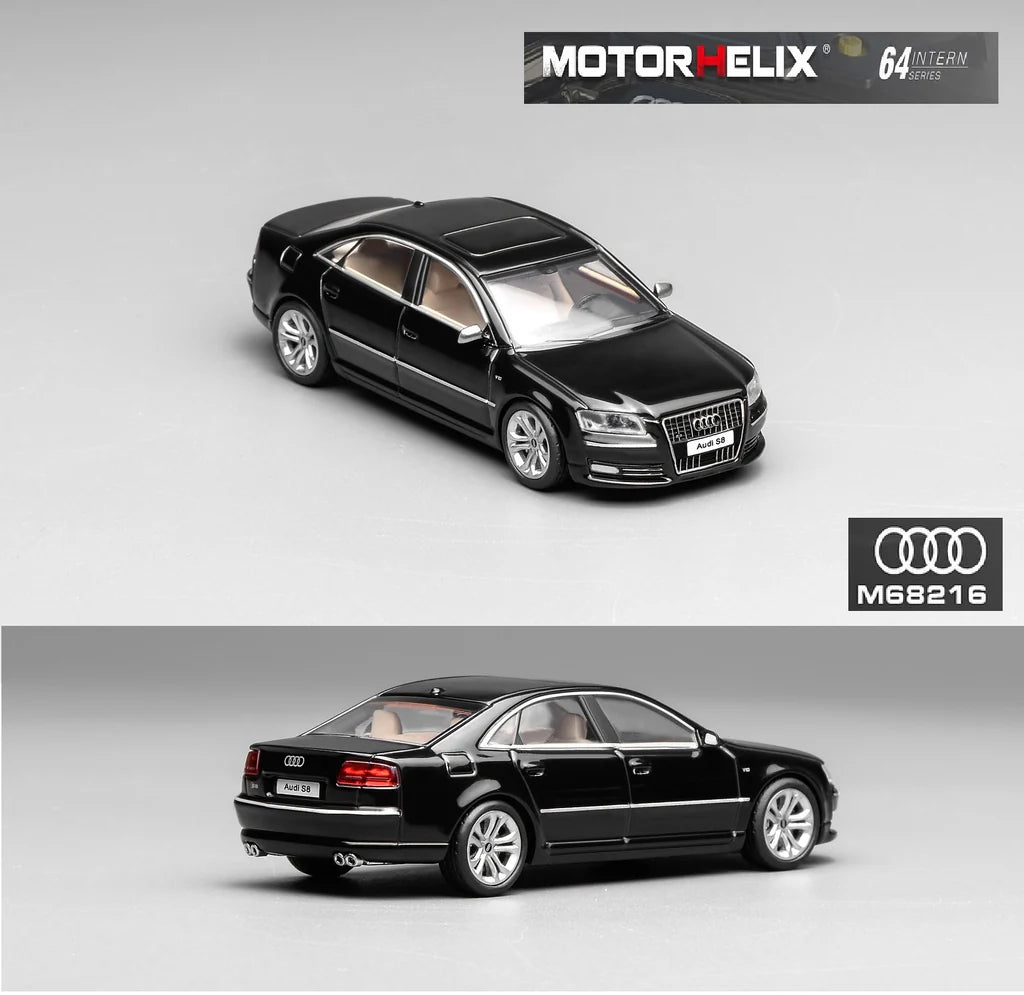 Motorhelix 1/64-Audi A8 (D3) Facelift 2008 (M68216)