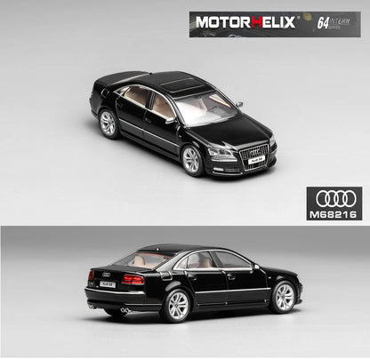 Motorhelix 1/64-Audi A8 (D3) Facelift 2008 (M68216)