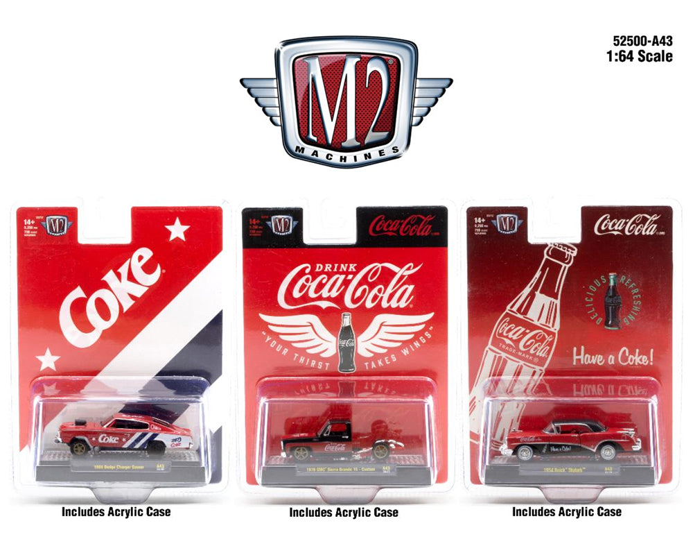 1:64 Coca-Cola 2024 Release A43 Assortment
