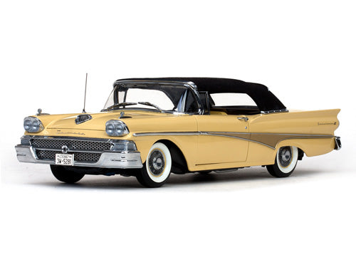 1958 Ford Fairlane 500 Closed Convertible in SunGold w/Black Top *See Note-Voir Note