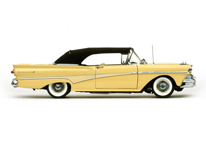 1958 Ford Fairlane 500 Closed Convertible in SunGold w/Black Top *See Note-Voir Note
