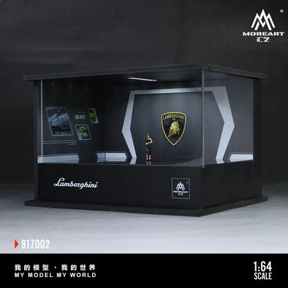 Lamborghini Turntable Showroom – Scène lumineuse 1:64 MoreArt MO917002