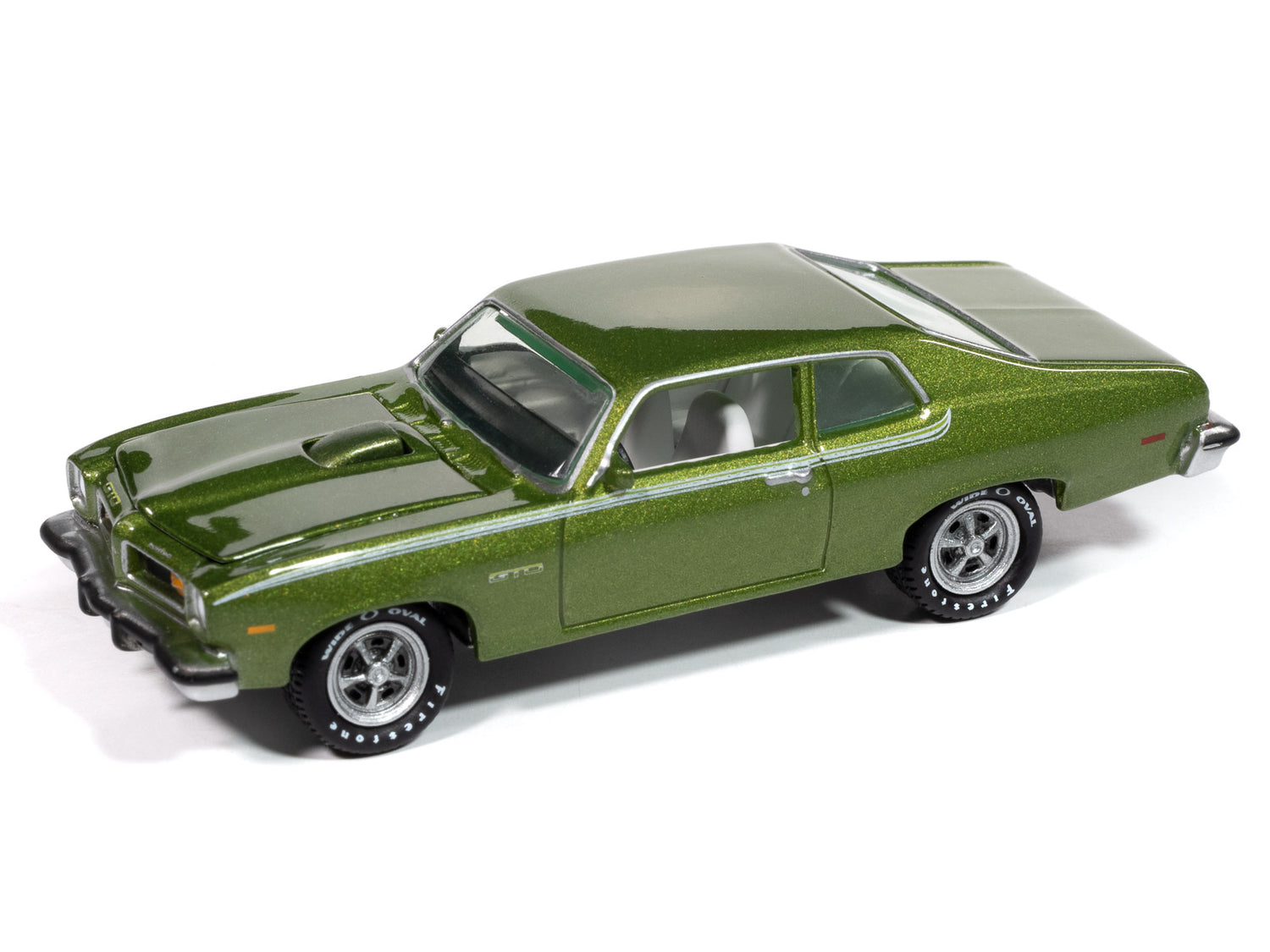 1974 Pontiac GTO Mecum Auctions in Limefire Green with Green Stripe (1 par client- 1 per customer)