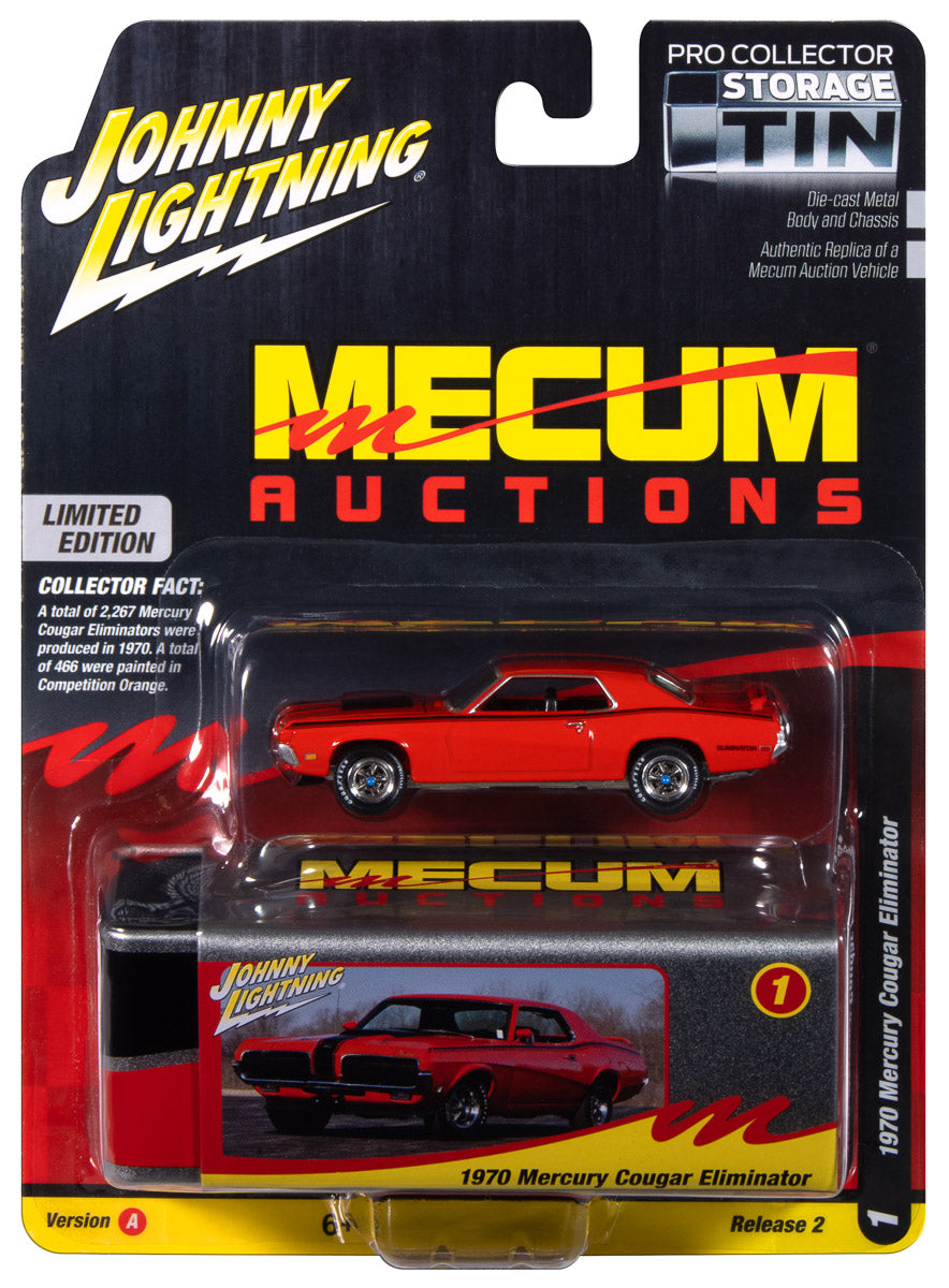 1970 Mercury Cougar Eliminator Mecum Auctions in Competition Orange (1 par client- 1 per customer)