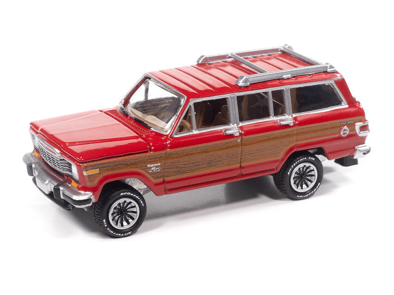 Jeep Wagoneer 1981 avec caravane – Johnny Lightning 1:64 – JLBT023-A