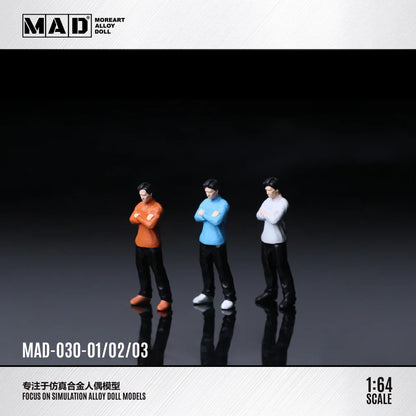 MoreArt 1/64 - Man Blue - Homme Bleu - MAD030-3