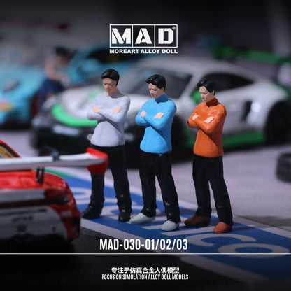 MoreArt 1/64 - Man Blue - Homme Bleu - MAD030-3