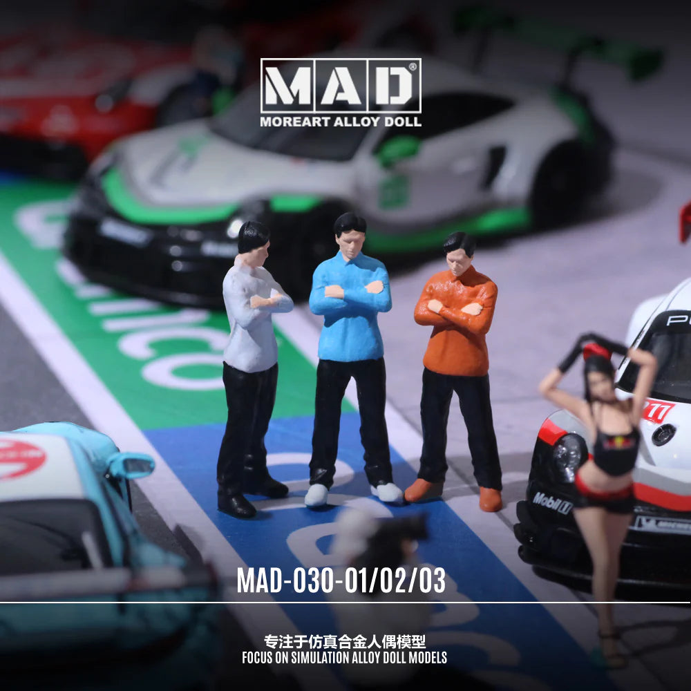 MoreArt 1/64 - Man Blue - Homme Bleu - MAD030-3