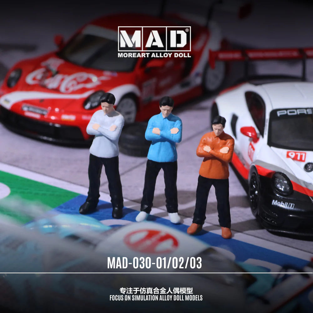 MoreArt 1/64 - Man Blue - Homme Bleu - MAD030-3