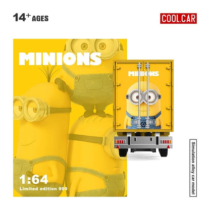 CoolCar 1/64 - Scania Container Truck- MINION CC644028