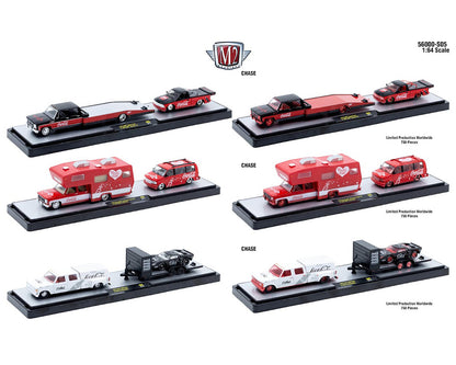 CHASE CAR – M2 Machines 1:64 1987 Ford F-350 Truck &amp; 1966 Ford GT40 MK2 – Coca-Cola Auto-Haulers Release S05 – 56000-S05-C-CHASE