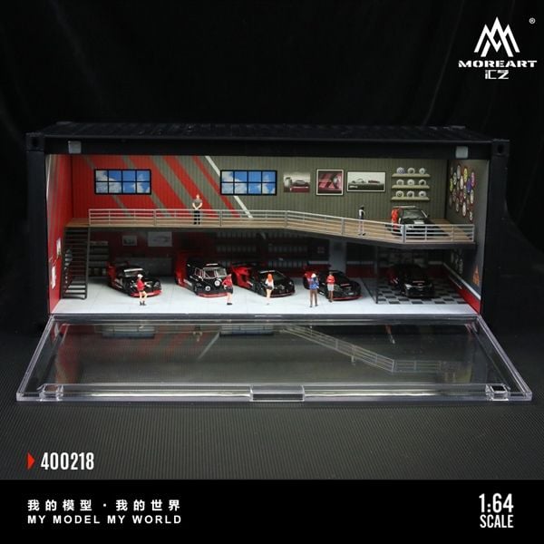 MoreArt 1/64 -Container series Lighting version scene simulation model - MO400218