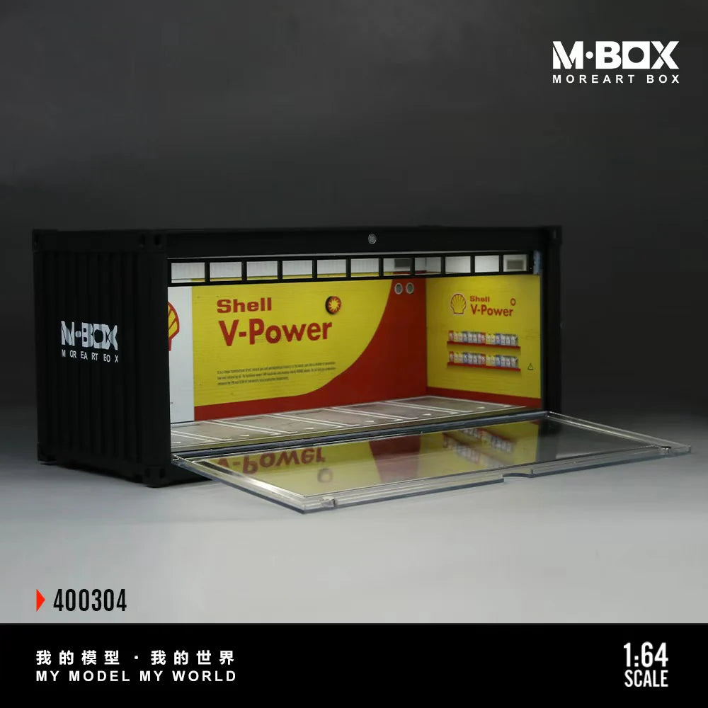 MBOX Scène de Rangement avec Conteneur Shell 1:64 MB400304