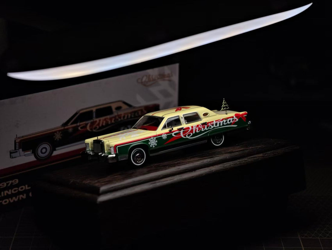 1979 Lincoln Continental Town Car - Light Champage / Dark Jade (Christmas Special)
