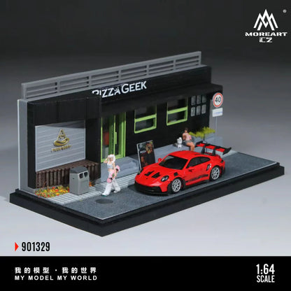 MoreArt Scène de Pizzeria 1:64 MO901329