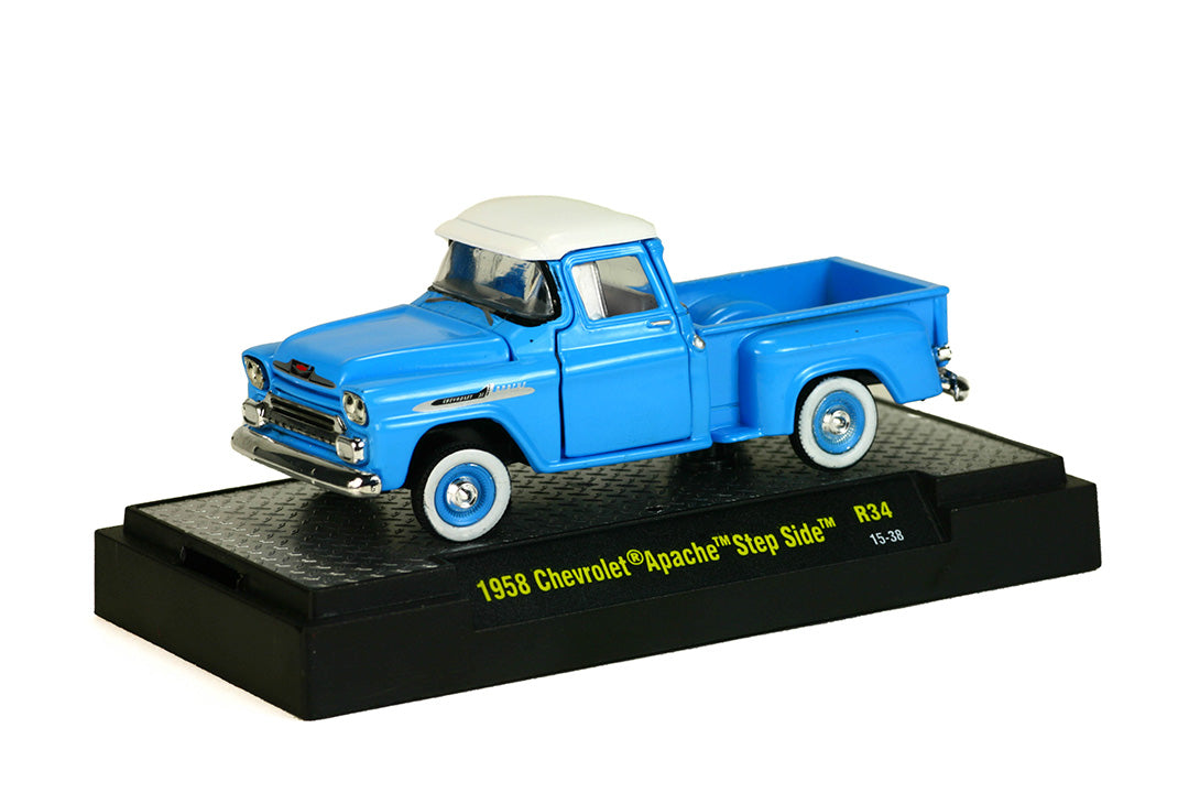 1958 Chevrolet Apache Step Side (M2 Machines-Auto Trucks Release 34)