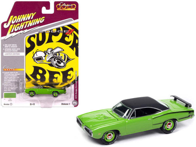 Johnny Lightning- 1970 Dodge Super Bee (Sublime Green) JLSP389-A