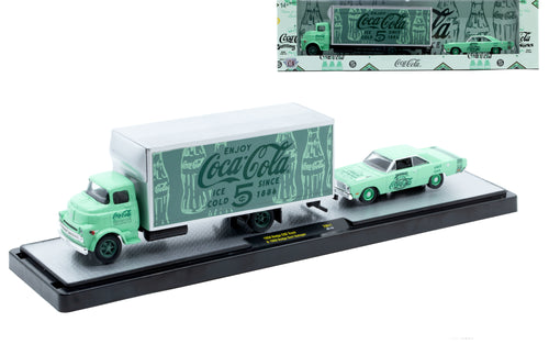 M2 Machines-Coca Cola - 1958 Dodge COE Truck and 1969 Dodge Dart Swinger (56000-TW41B)