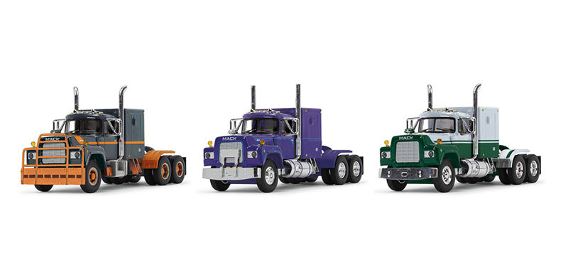 Mack R Model with Sleeper Bunk Trio Set - Cab Only