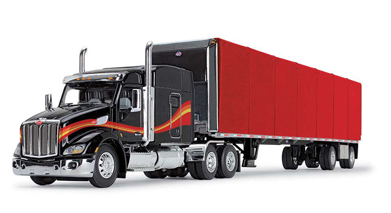 Peterbilt Model 579 with 72" Mid-Roof Sleeper and 53&