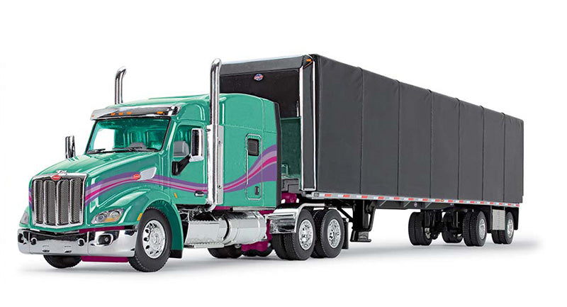 Peterbilt Model 579 with 72" Mid-Roof Sleeper and 53&