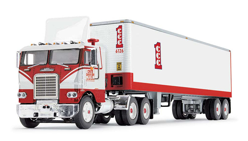 Crete Carriers - Freightliner White COE with 40&