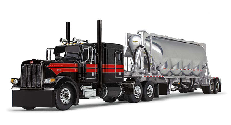 Peterbilt Model 389 with 63" Flat Top Sleeper with J&amp;L Pneumatic Tank Trailer