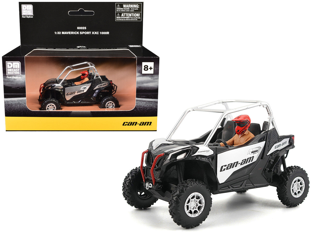 DIECAST MASTERS 1/32-Can-Am Maverick Sport XXC 1000R-Silver 60025