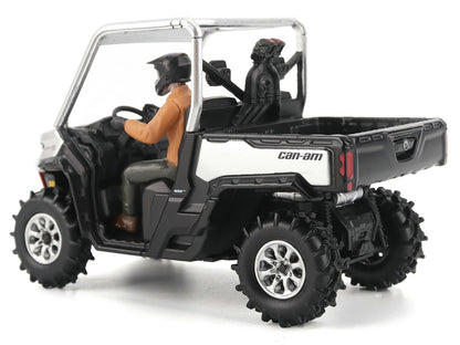 DIECAST MASTERS 1/32-Can-Am Defender XMR Silver (Metallic and Black) 60031