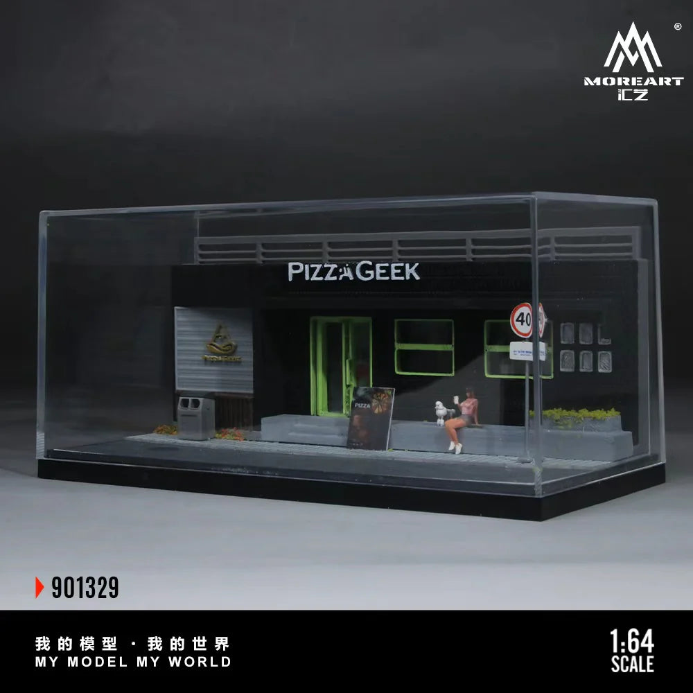 MoreArt Scène de Pizzeria 1:64 MO901329