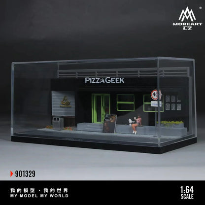 MoreArt Scène de Pizzeria 1:64 MO901329