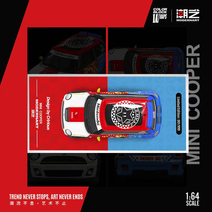 ModernArt 1:64-BMW Mini Cooper MARIO BROS. MD643645