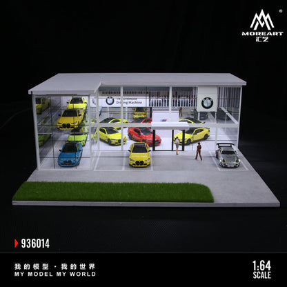 MoreArt 1/64 - Two-layer BMW Assembly Showroom - MO936014