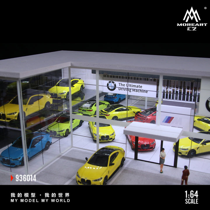MoreArt 1/64 - Two-layer BMW Assembly Showroom - MO936014